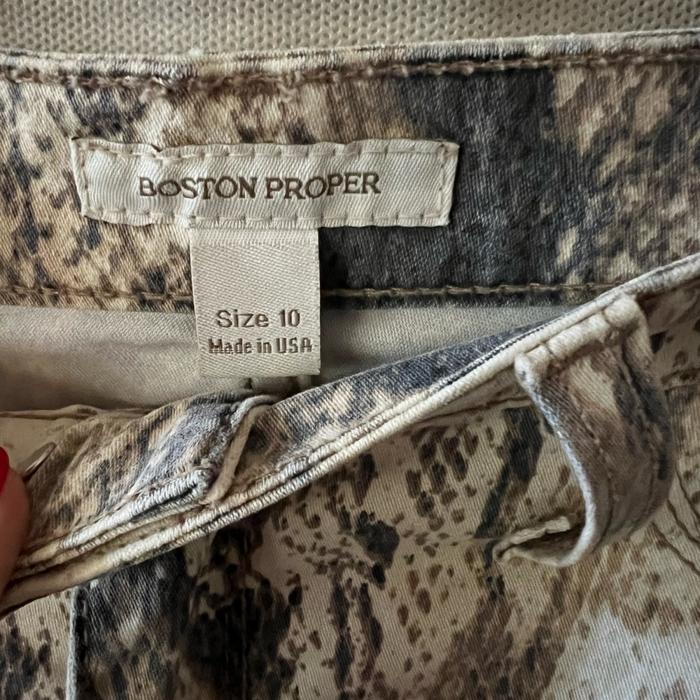 Snake Skin Denim